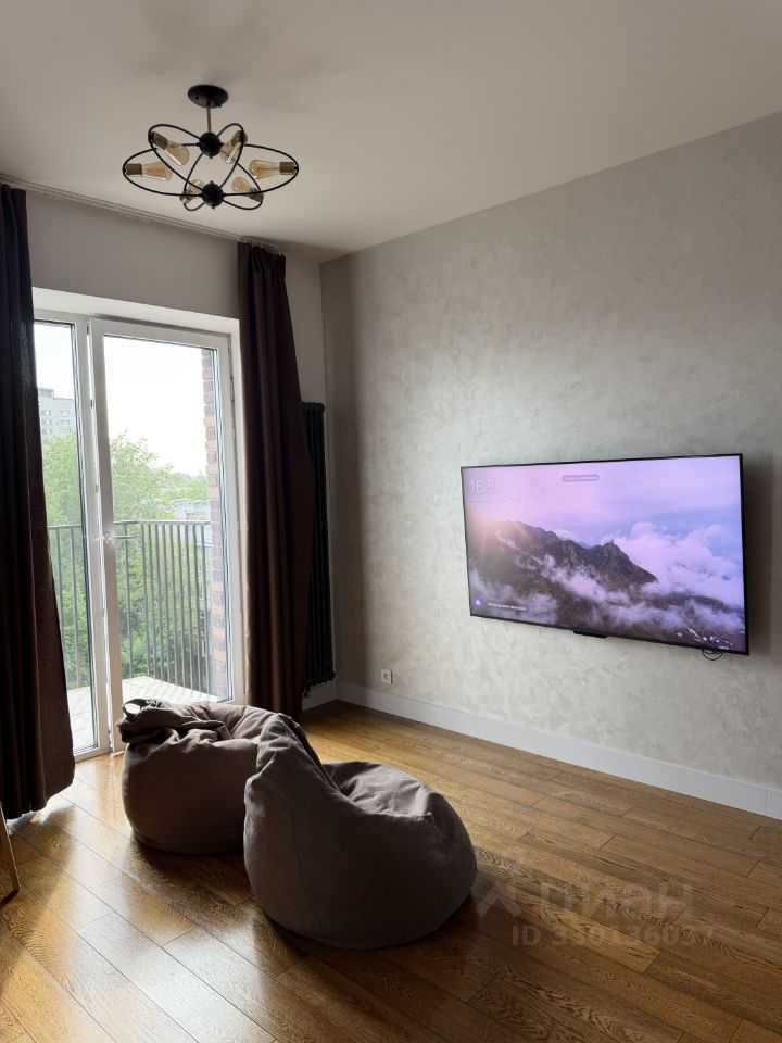 1-комнатная квартира, 39 м² — фотография 2