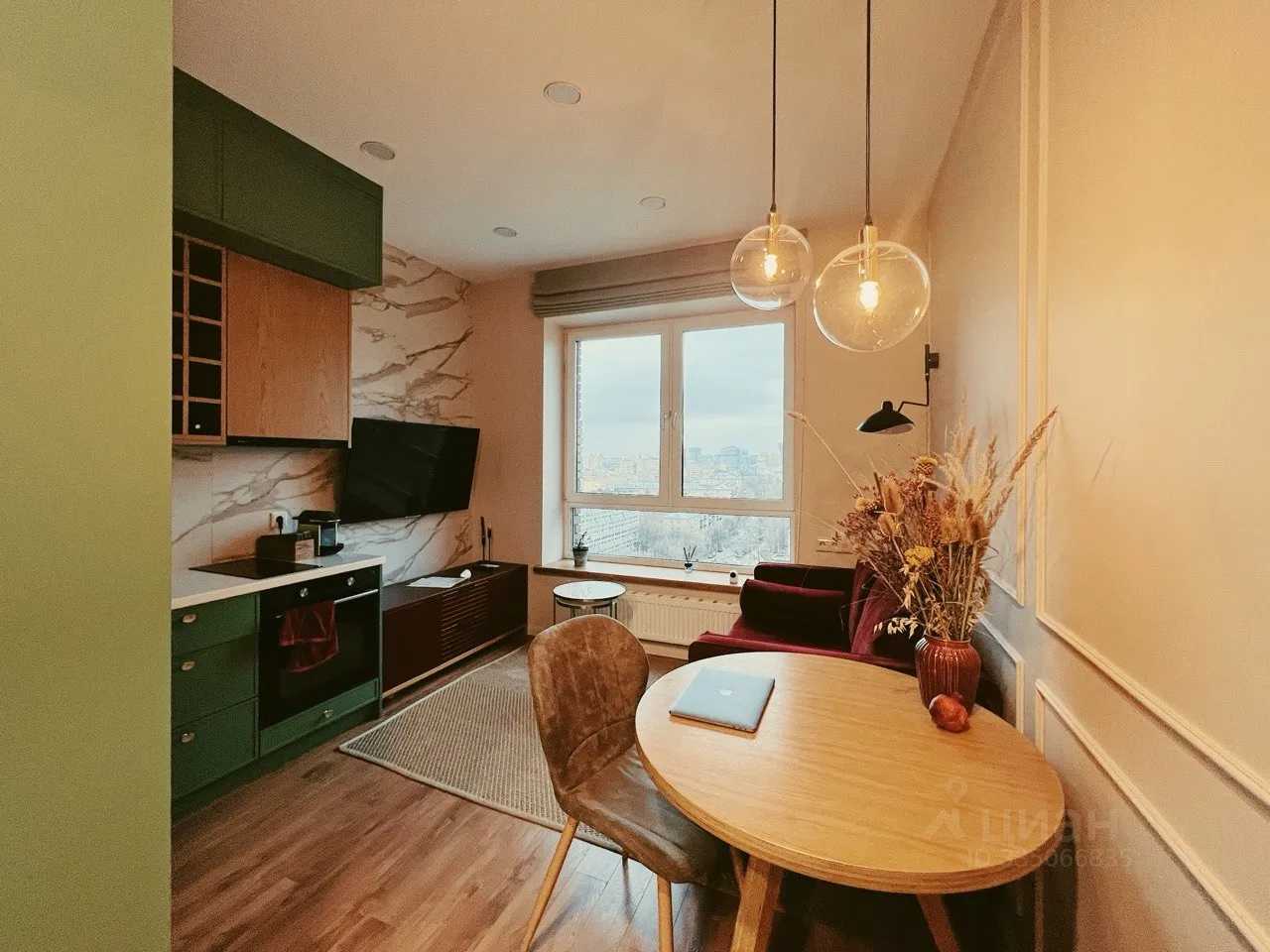 1-комнатная квартира, 38 м²