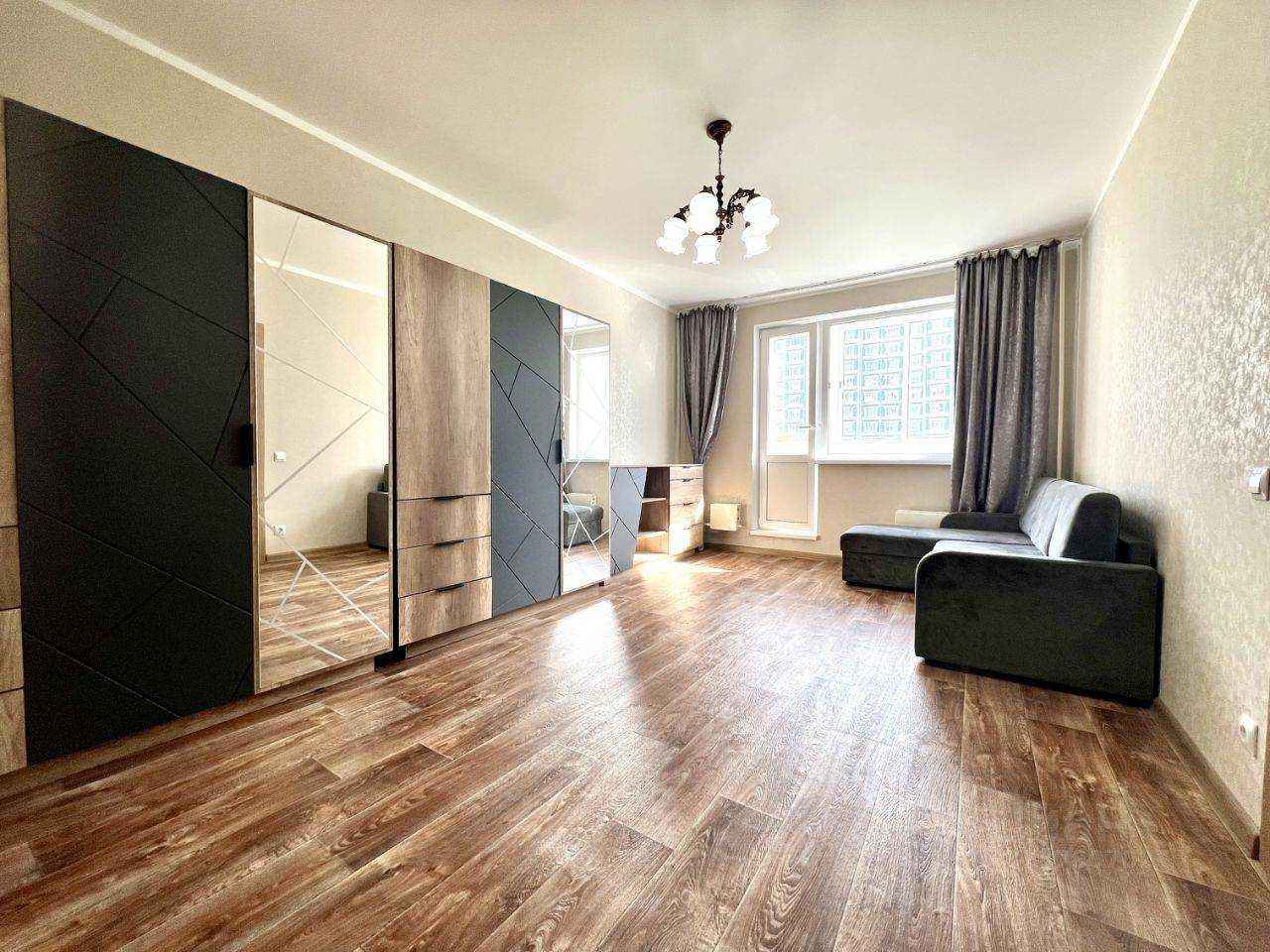 1-комнатная квартира, 37 м²