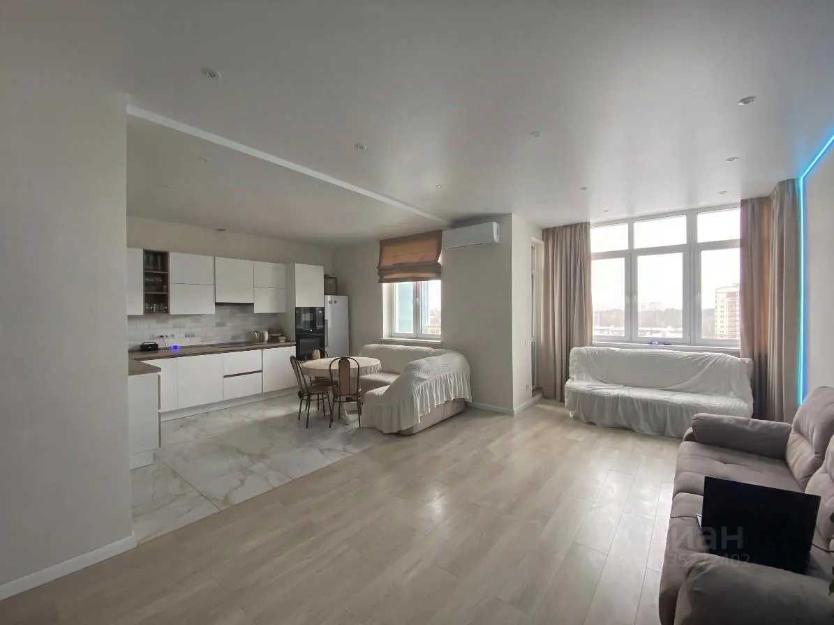 3-комнатная квартира, 97,9 м² — фотография 2