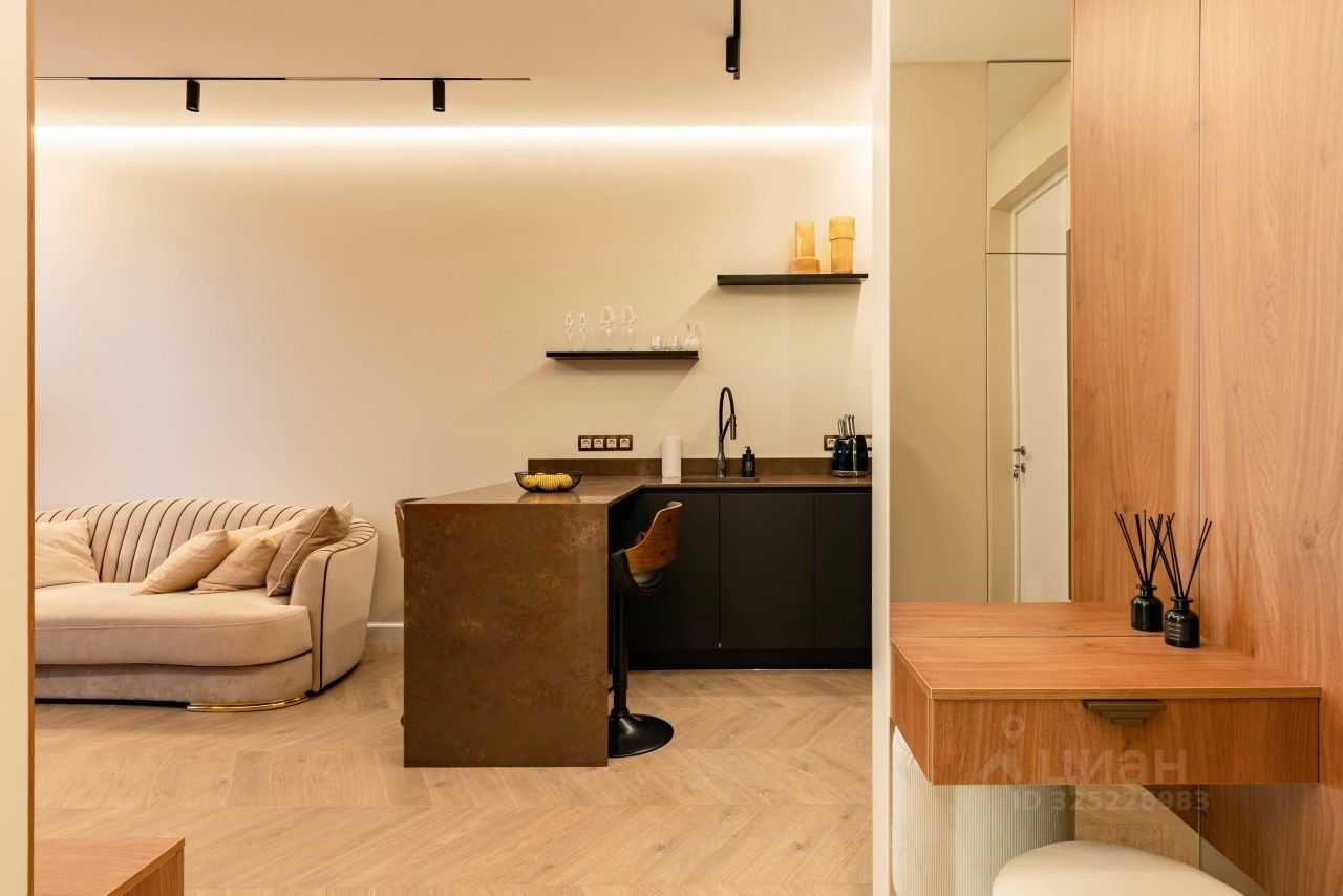 2-комнатная квартира, 44 м² — фотография 2