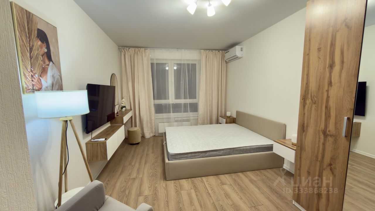 1-комнатная квартира, 39 м²