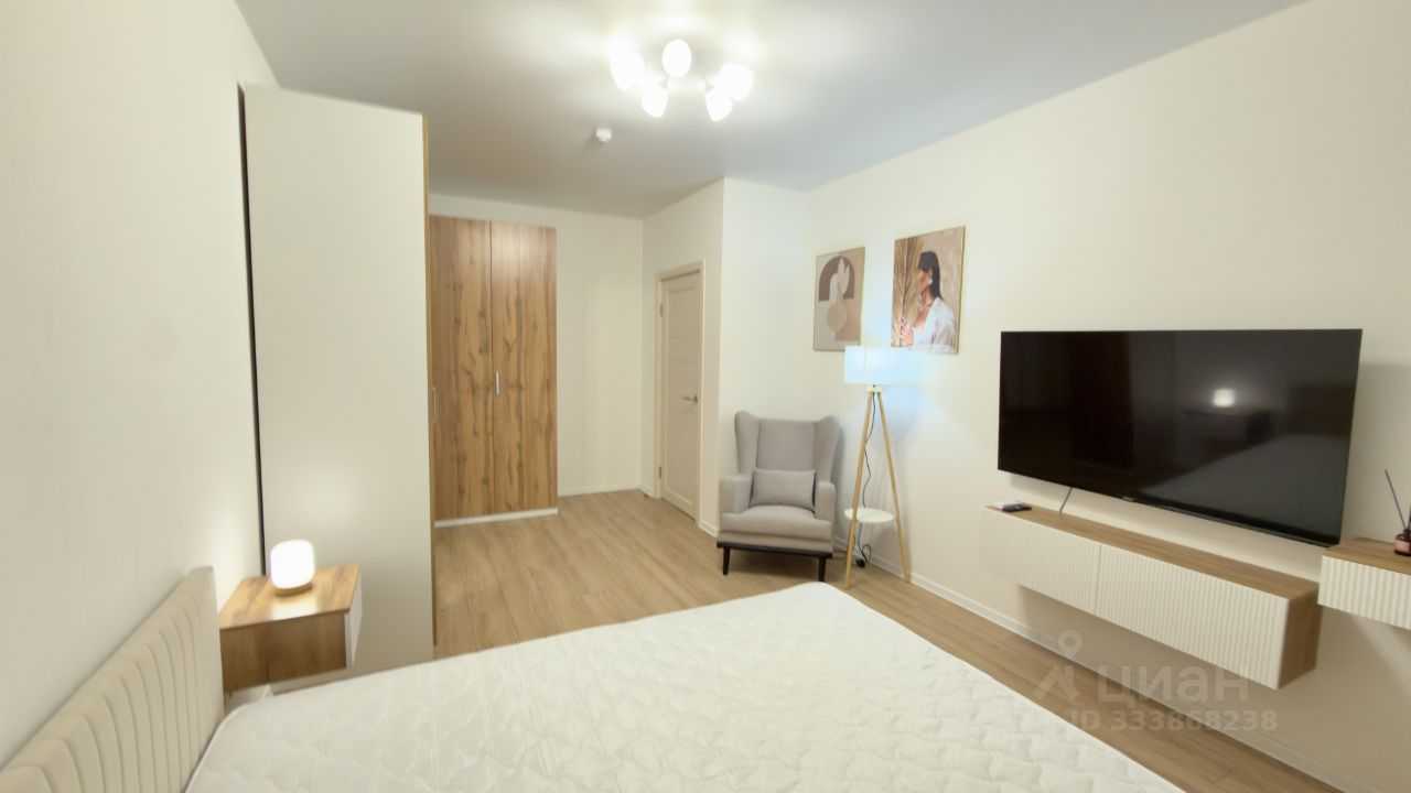 1-комнатная квартира, 39 м² — фотография 3