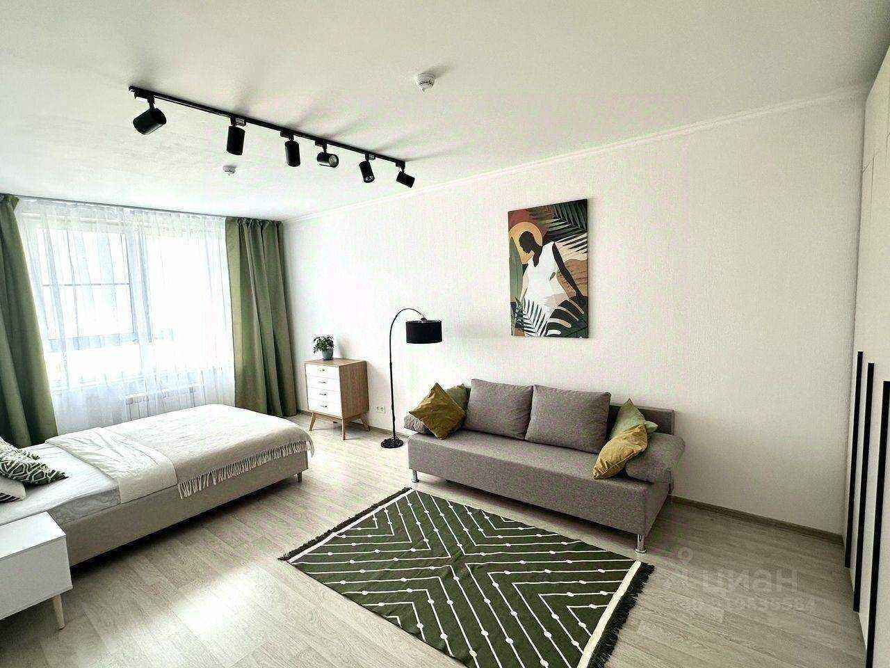 1-комнатная квартира, 44 м²