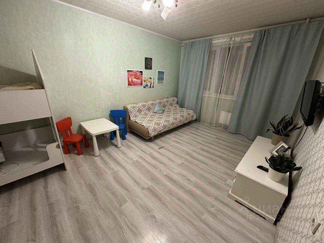 1-комнатная квартира, 41 м² — фотография 2