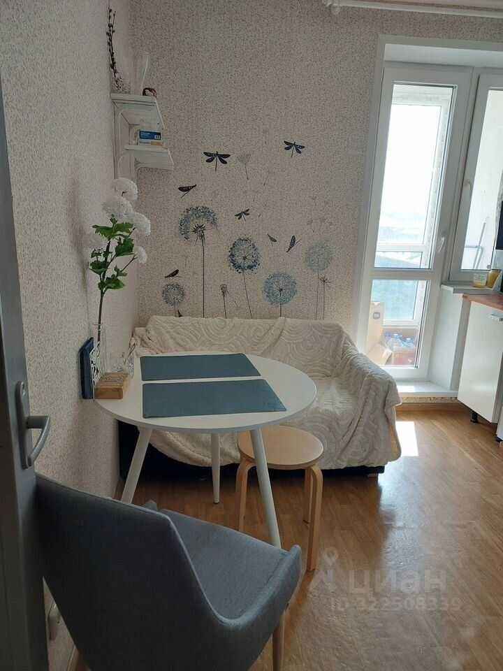 1-комнатная квартира, 38 м²