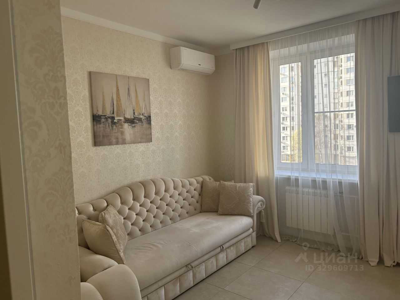 2-комнатная квартира, 54 м²