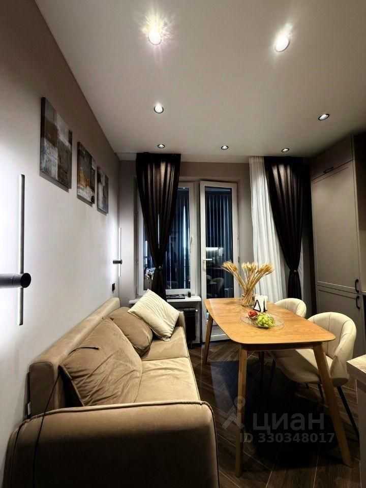 1-комнатная квартира, 33,7 м²