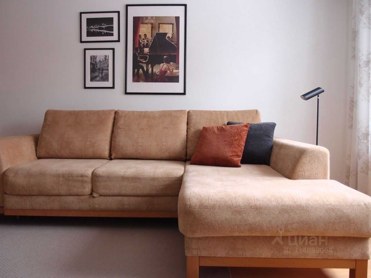 1-комнатная квартира, 35 м² — фотография 3