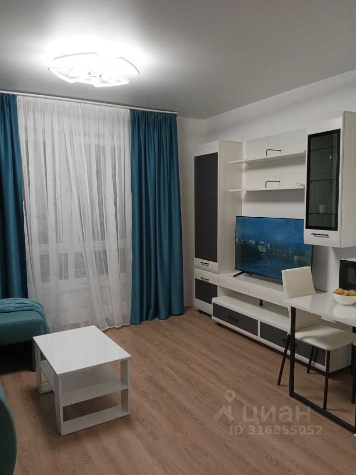 1-комнатная квартира, 23,6 м²