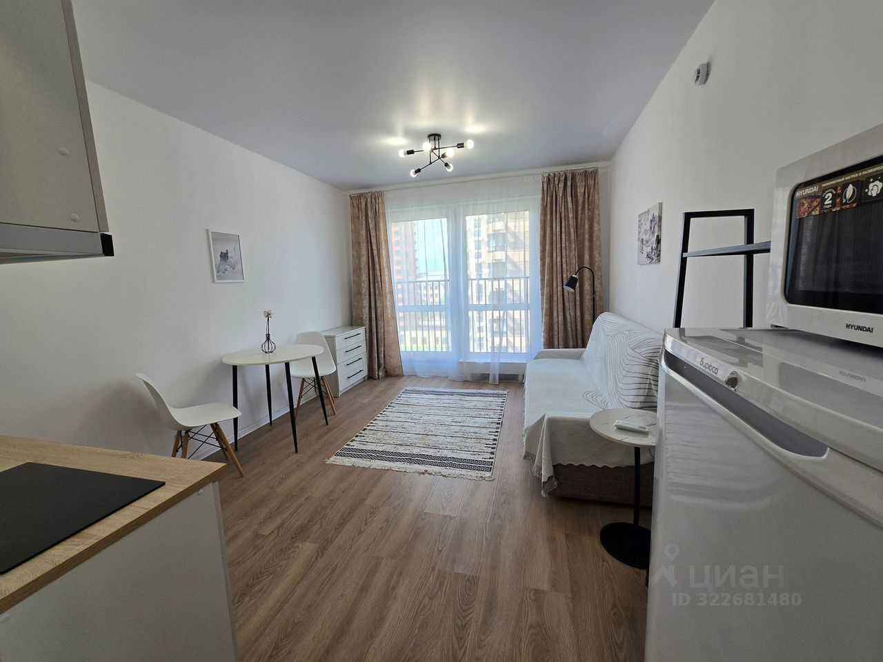 1-комнатная квартира, 20 м²