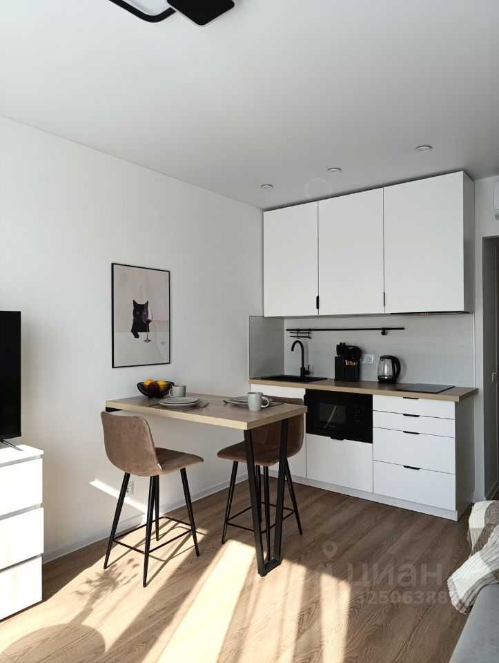 1-комнатная квартира, 19,9 м² — фотография 3