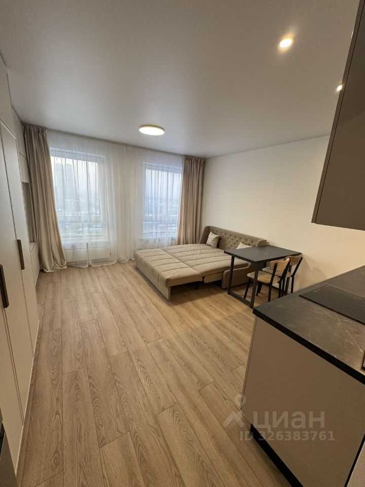 1-комнатная квартира, 26 м² — фотография 2