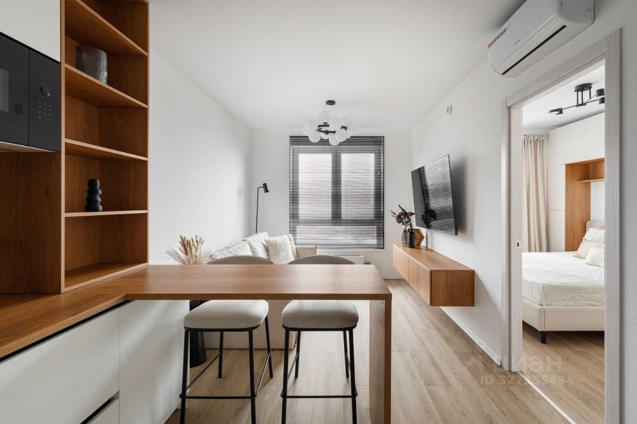 1-комнатная квартира, 35 м²