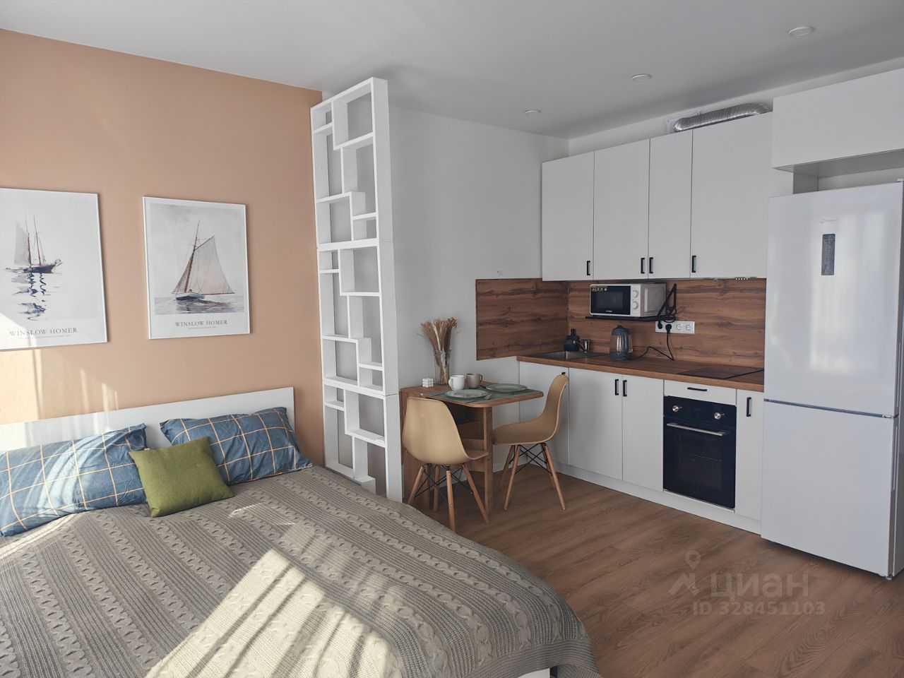 1-комнатная квартира, 26 м² — фотография 3