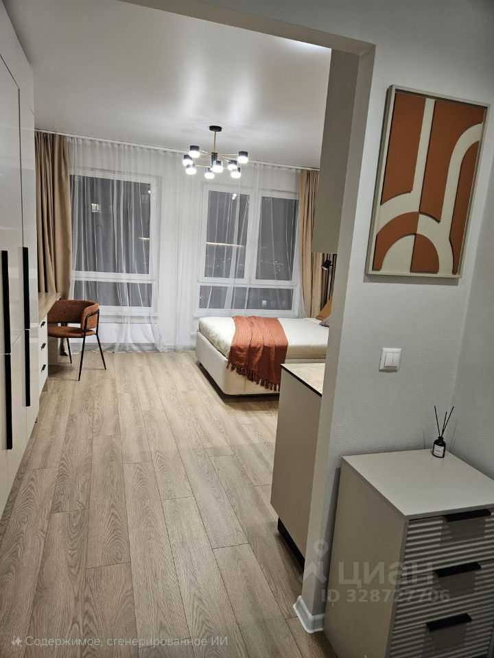 1-комнатная квартира, 25,5 м² — фотография 2