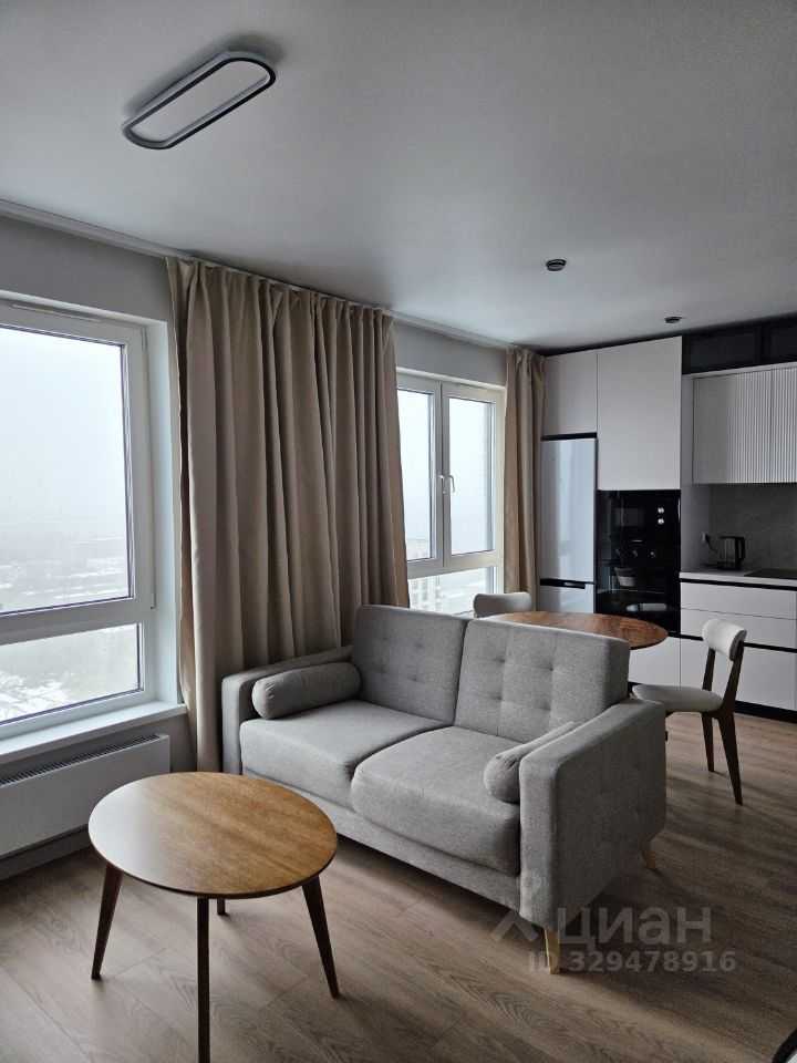 1-комнатная квартира, 34 м²