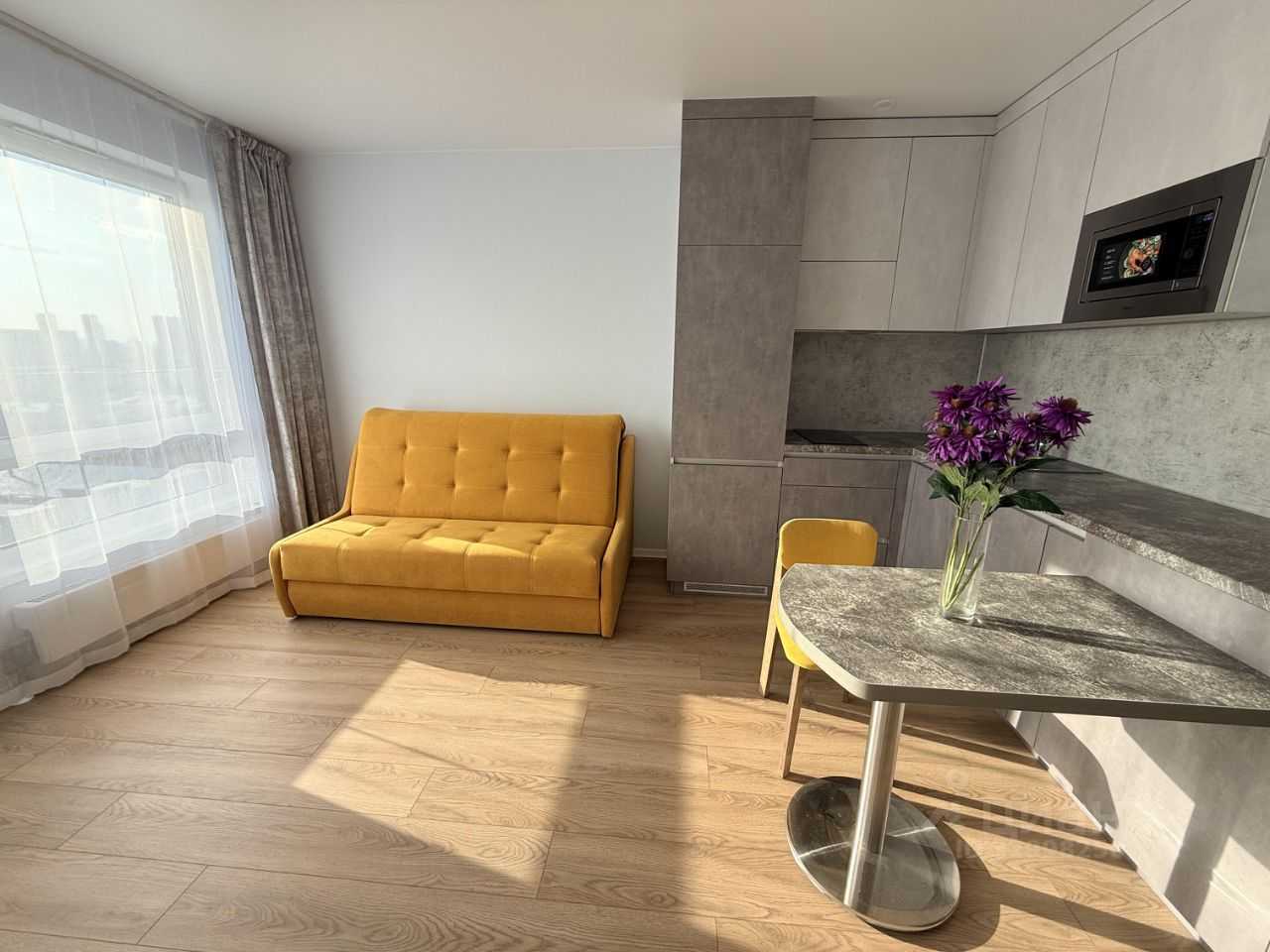 1-комнатная квартира, 25,4 м²