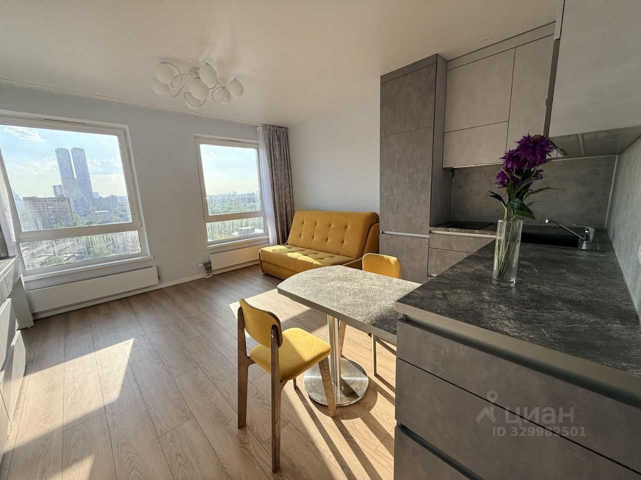1-комнатная квартира, 25,4 м² — фотография 3
