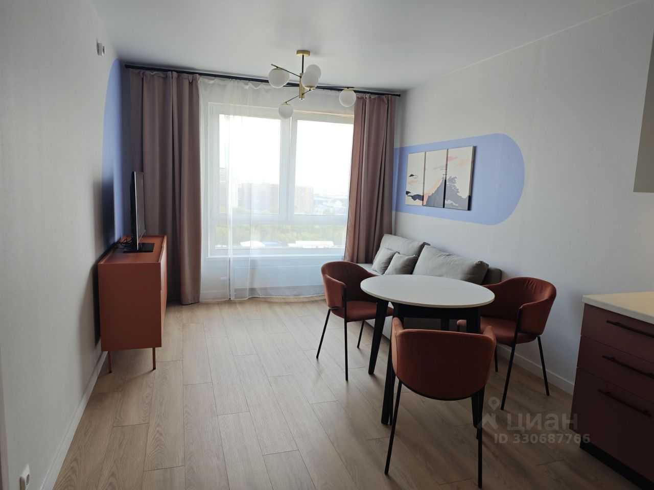 2-комнатная квартира, 41 м² — фотография 2