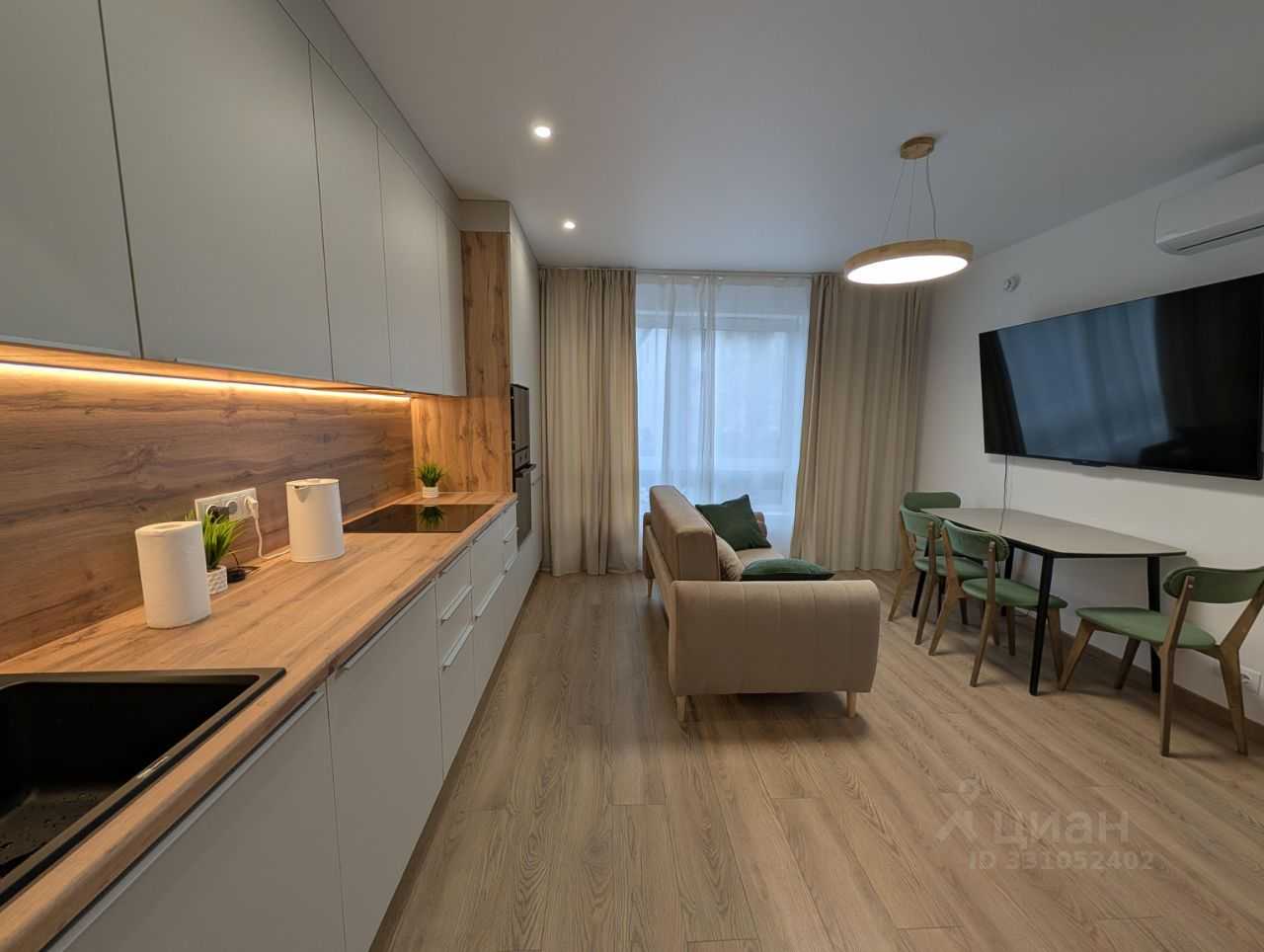 2-комнатная квартира, 45,7 м² — фотография 2