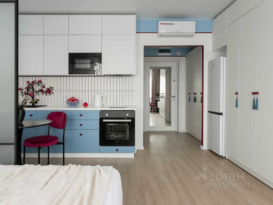 1-комнатная квартира, 25,7 м² — фотография 2