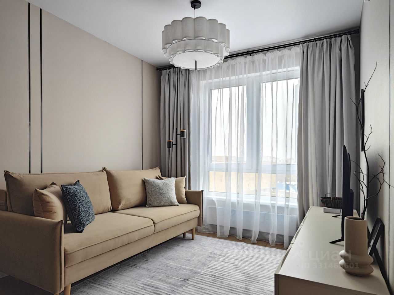 1-комнатная квартира, 34 м² — фотография 3