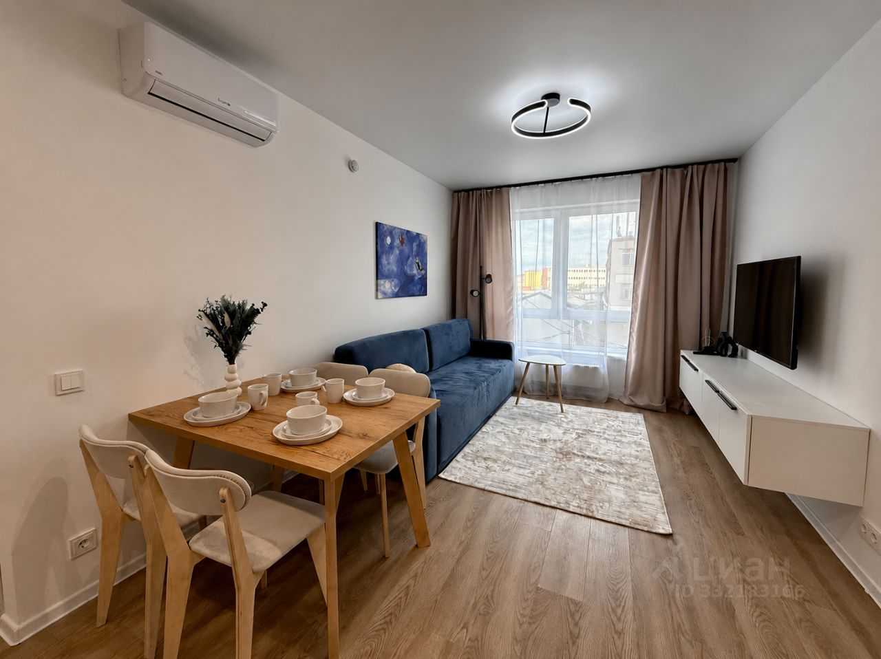 1-комнатная квартира, 36 м²