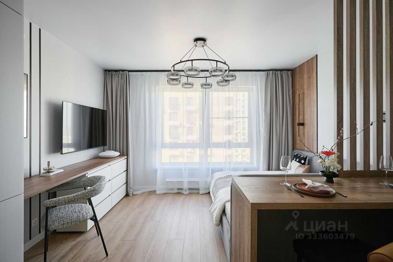 1-комнатная квартира, 23,8 м²