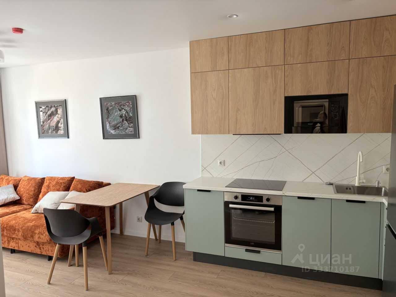 1-комнатная квартира, 32,6 м² — фотография 2