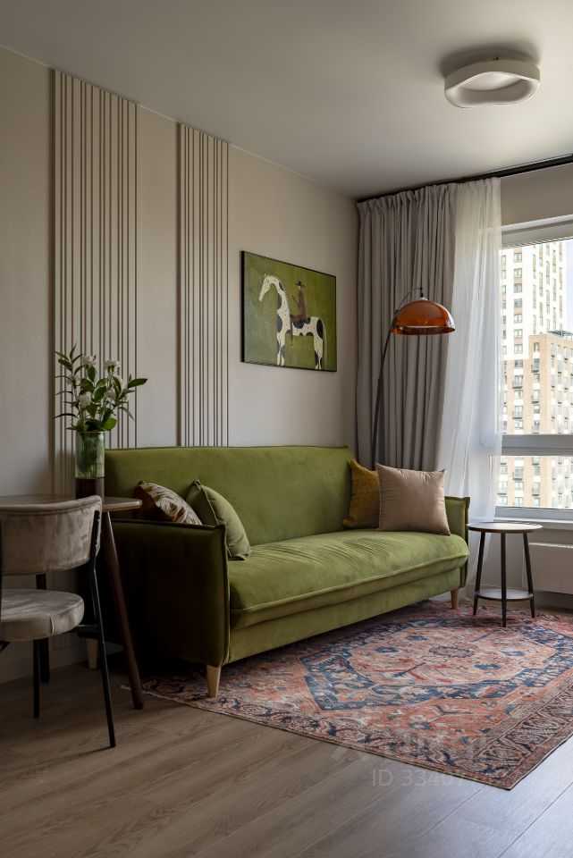 1-комнатная квартира, 32,2 м² — фотография 2