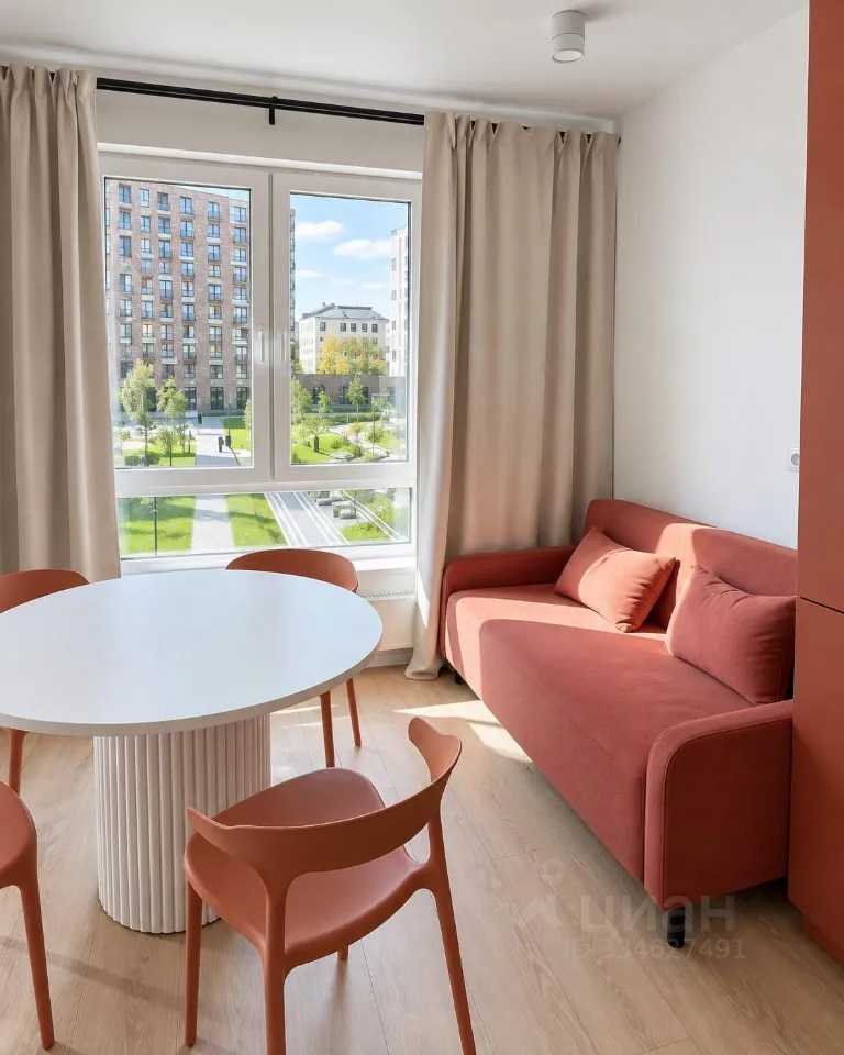 1-комнатная квартира, 35 м²