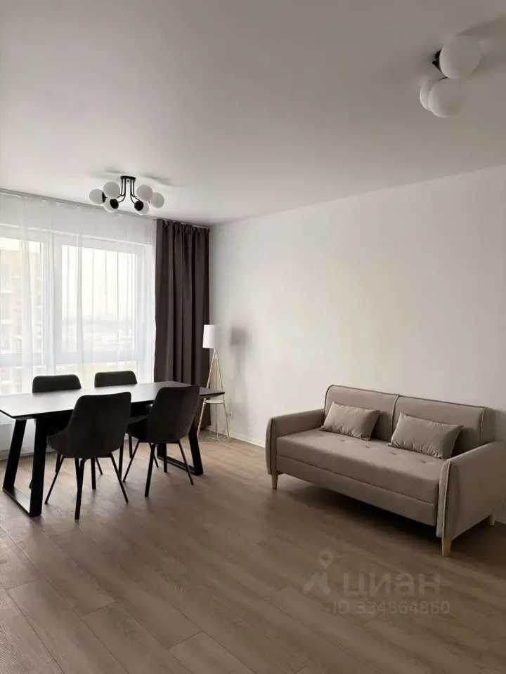2-комнатная квартира, 58,1 м² — фотография 2