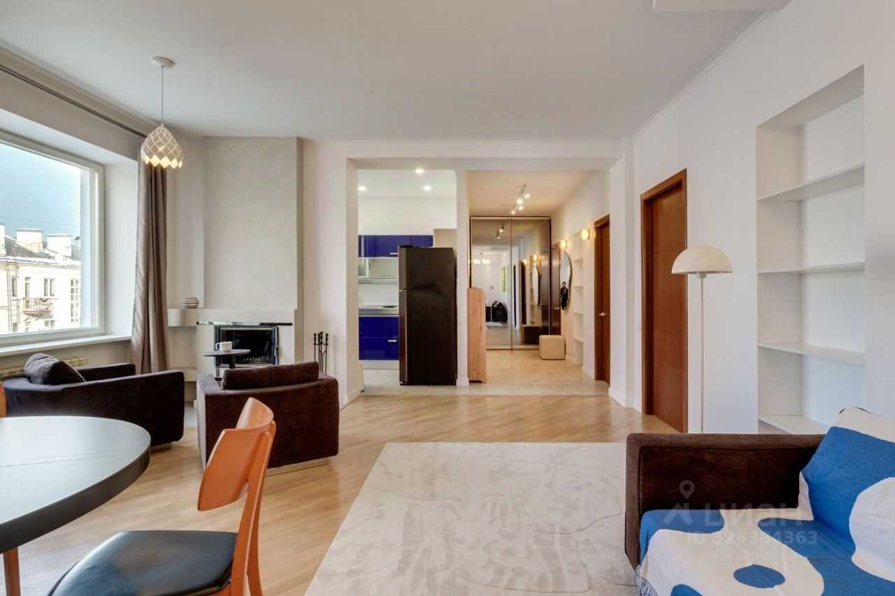 3-комнатная квартира, 96 м² — фотография 2