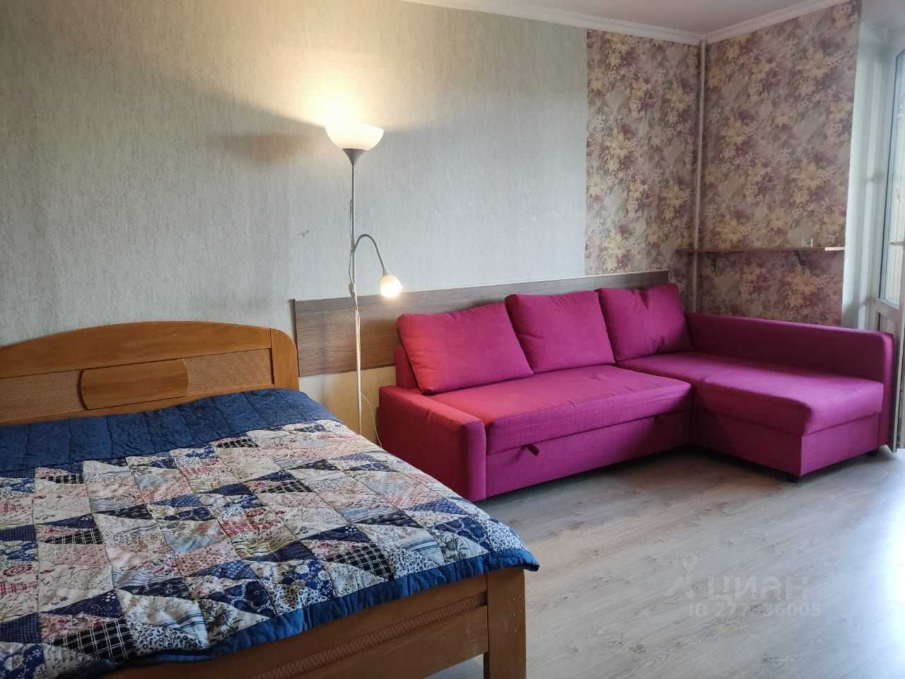 1-комнатная квартира, 38 м²