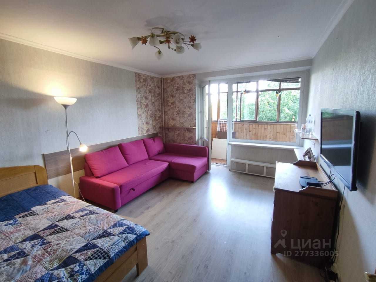1-комнатная квартира, 38 м² — фотография 2