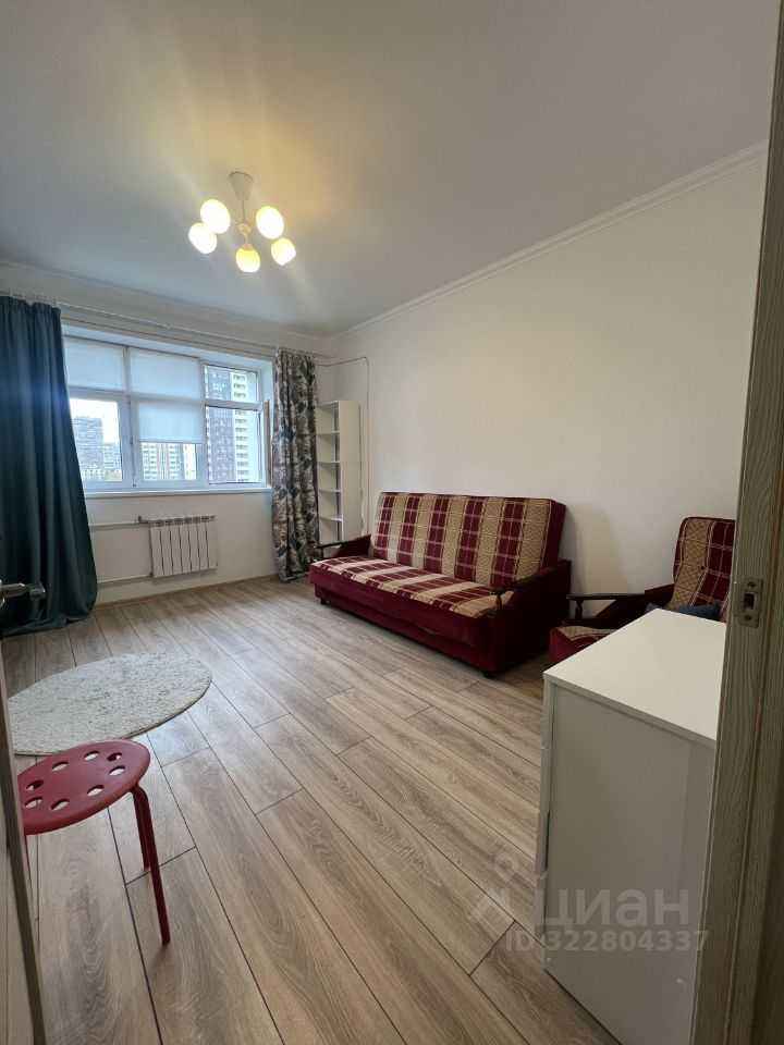 1-комнатная квартира, 38 м²
