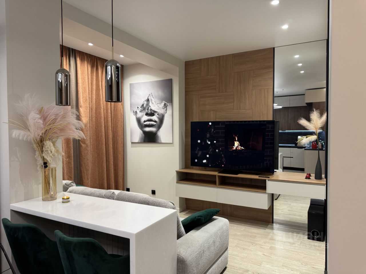 1-комнатная квартира, 38 м²