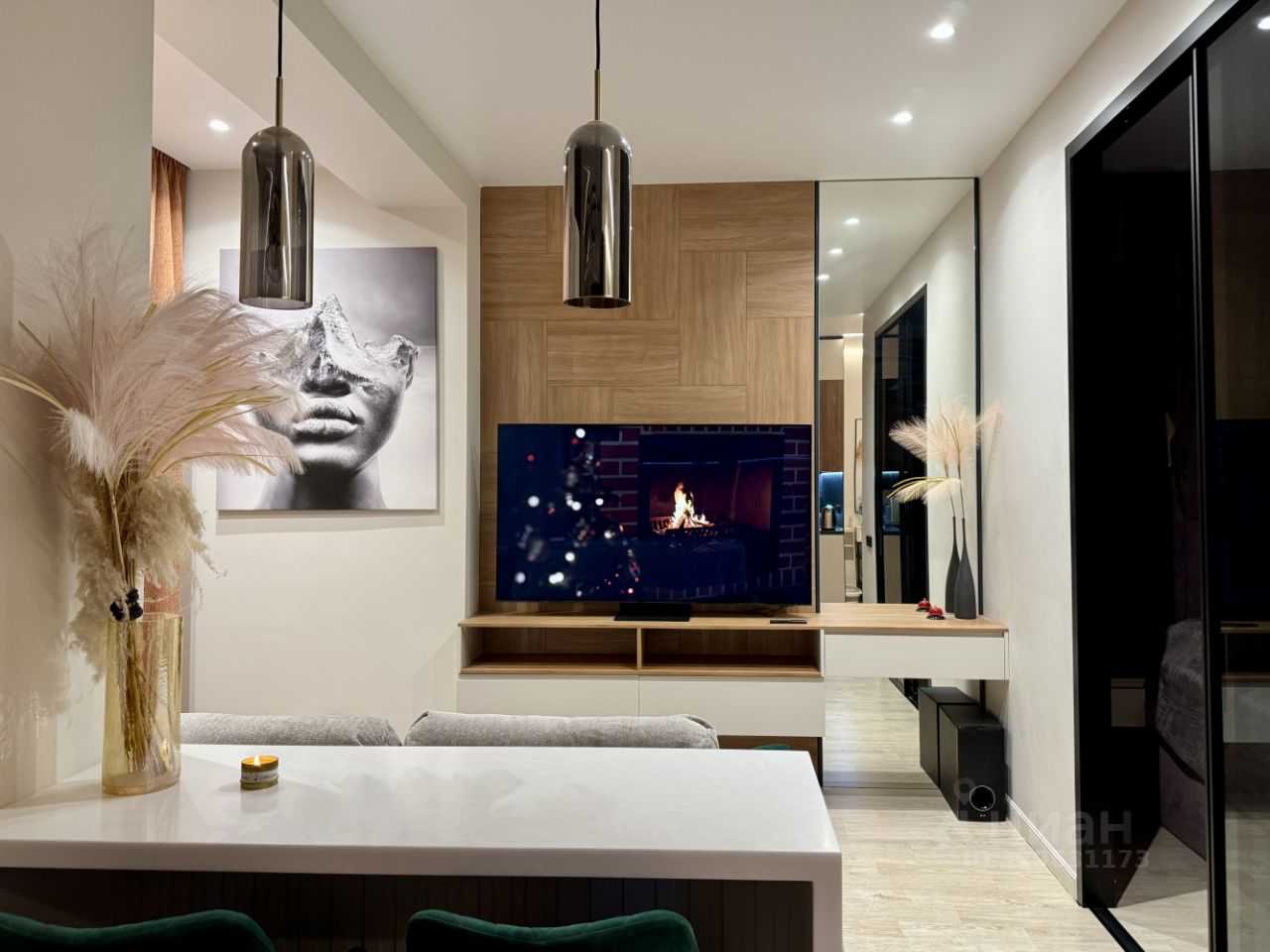 1-комнатная квартира, 38 м² — фотография 2