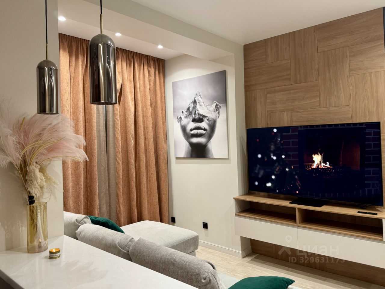 1-комнатная квартира, 38 м² — фотография 3