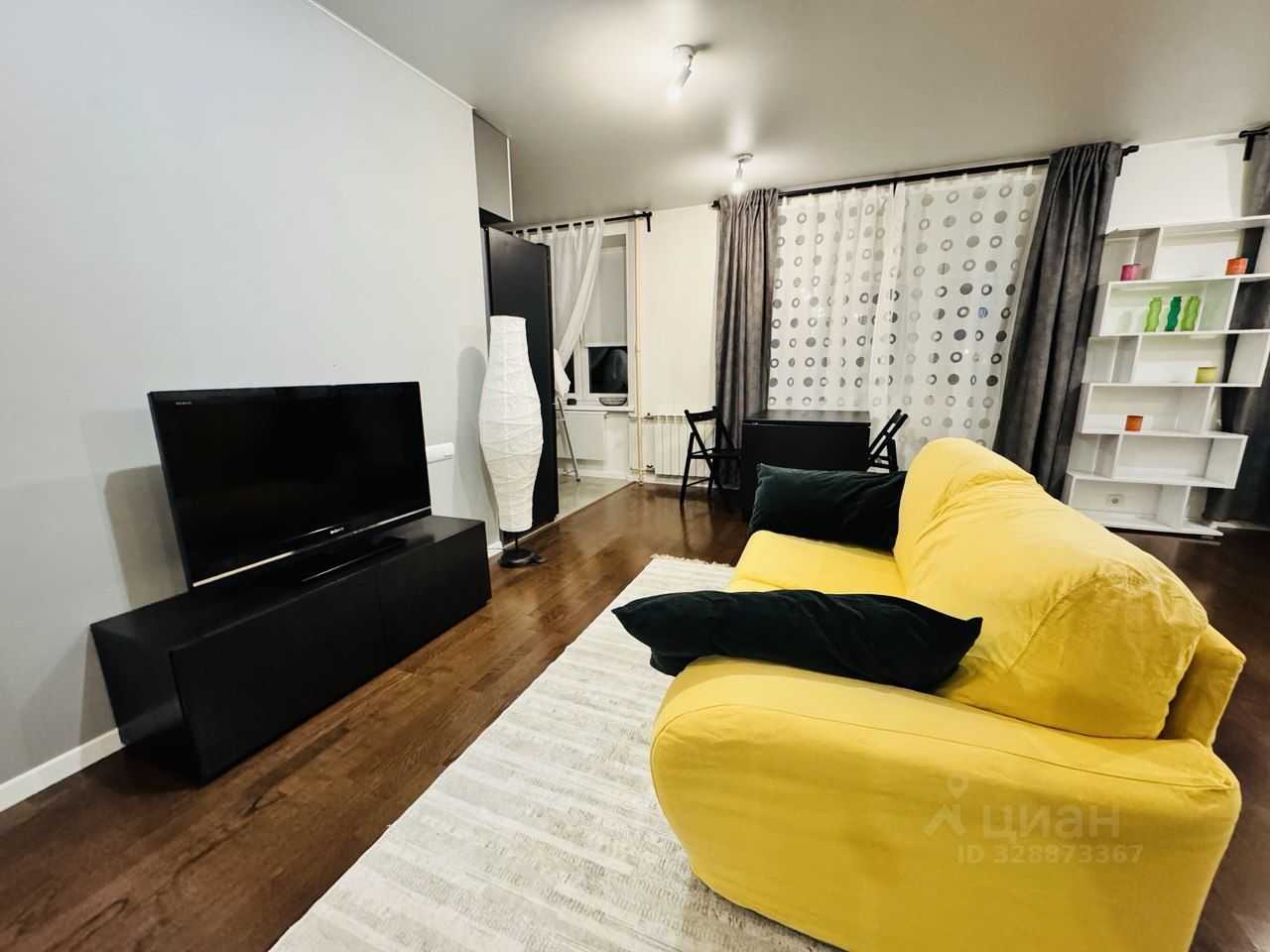 1-комнатная квартира, 48 м²