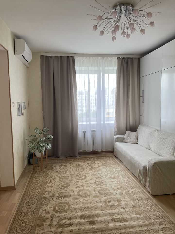 1-комнатная квартира, 35,5 м²