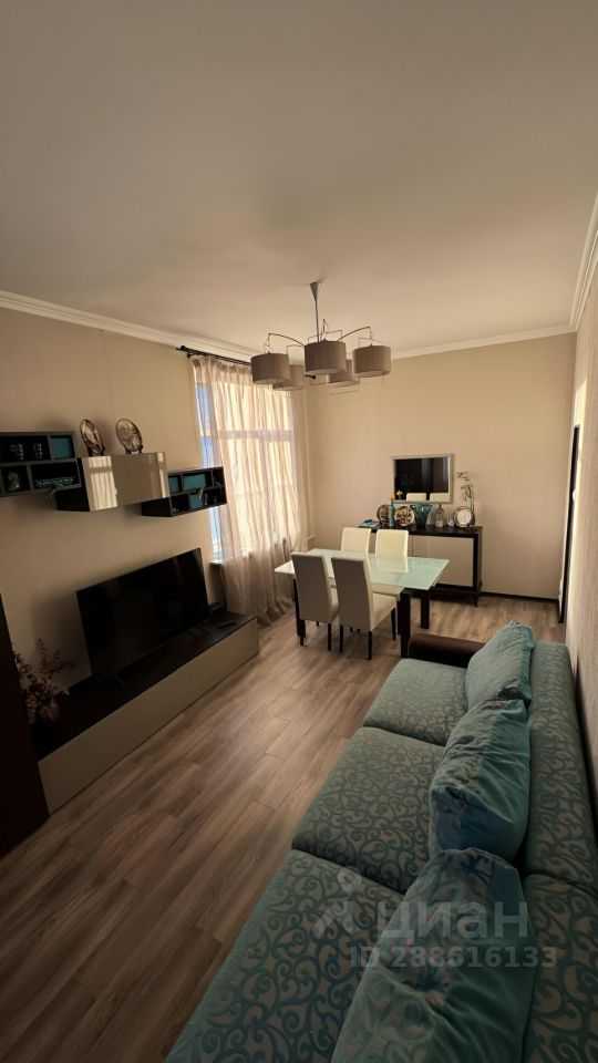 3-комнатная квартира, 76 м²