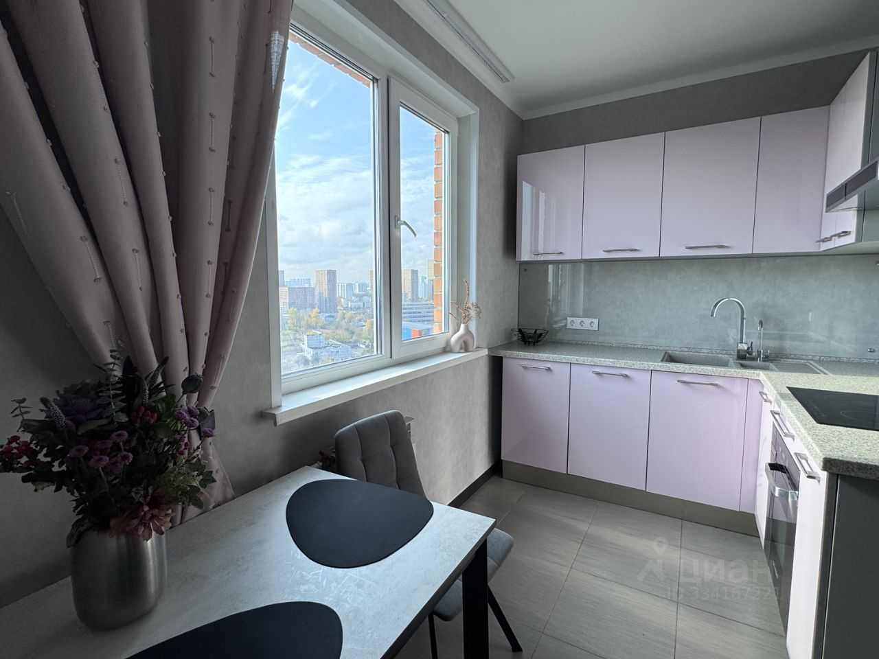 1-комнатная квартира, 37,9 м²