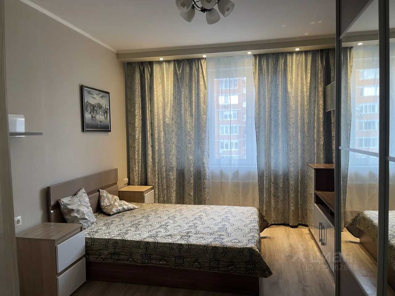 3-комнатная квартира, 59,8 м²