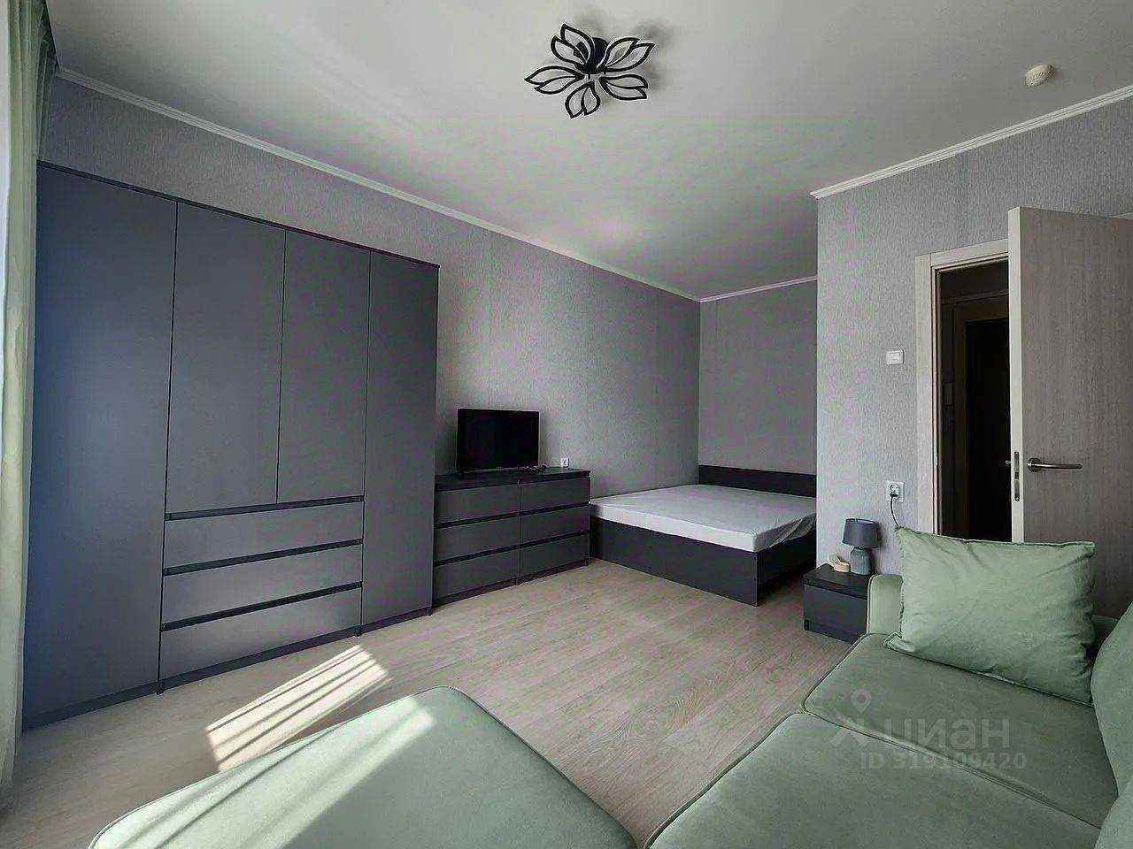 1-комнатная квартира, 37 м² — фотография 2