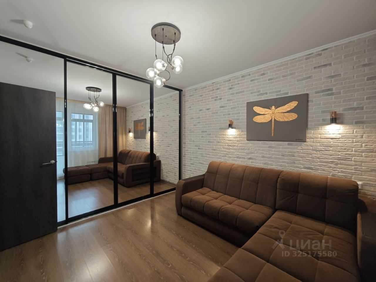 1-комнатная квартира, 37 м²