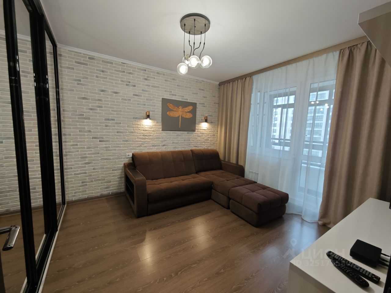 1-комнатная квартира, 37 м² — фотография 3