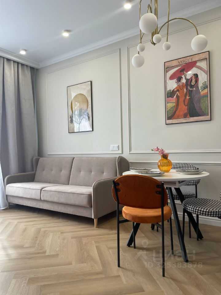 1-комнатная квартира, 43 м² — фотография 2