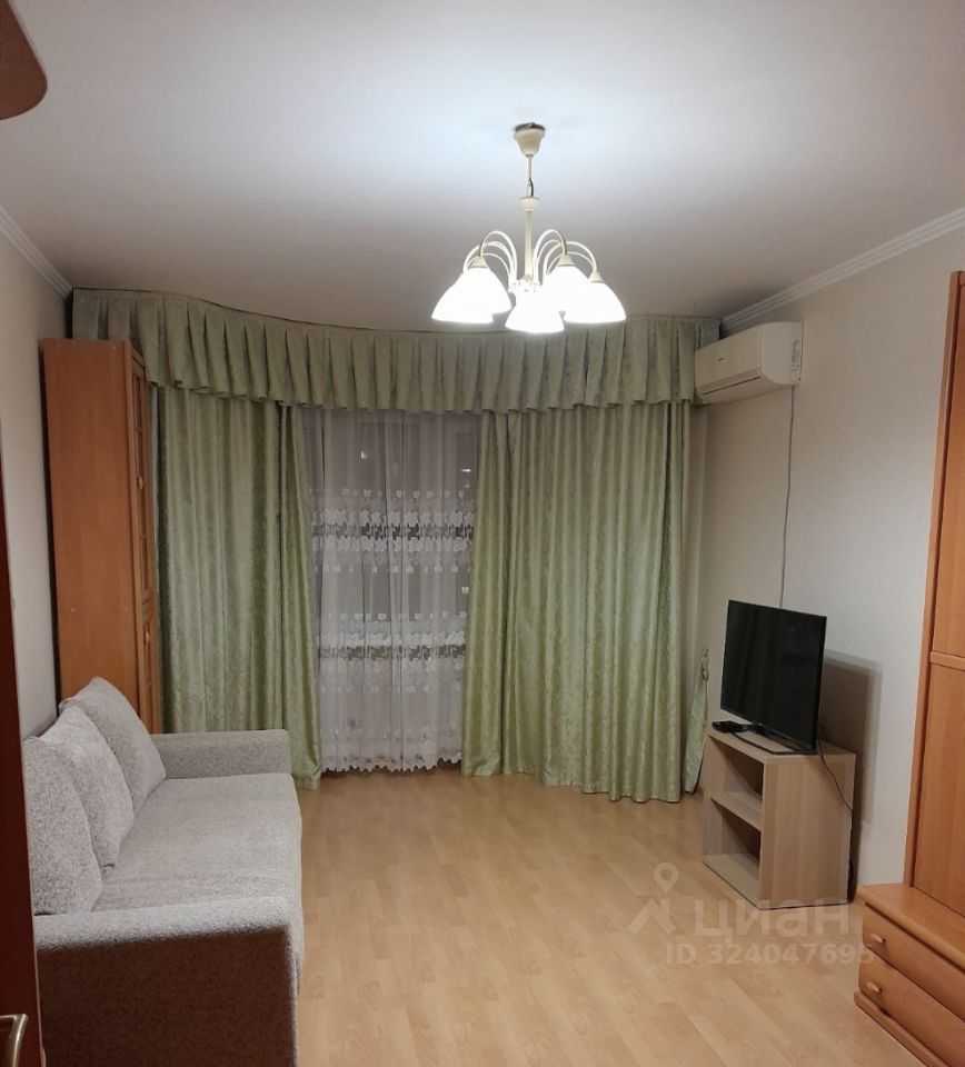 1-комнатная квартира, 39,6 м²